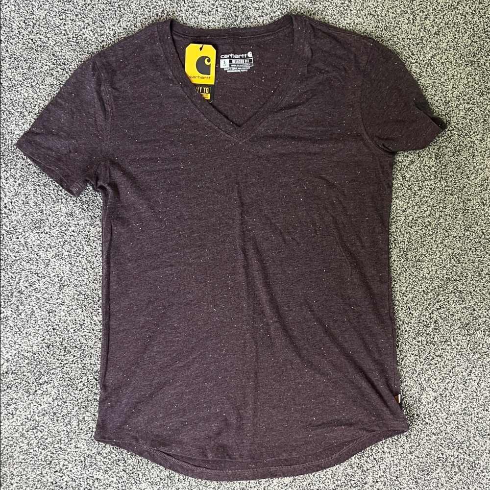 Carhartt Women’s V-Neck Tee - Midnight